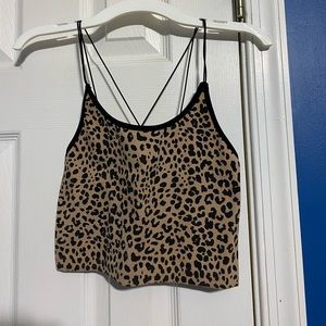No boundaries cheetah print top!